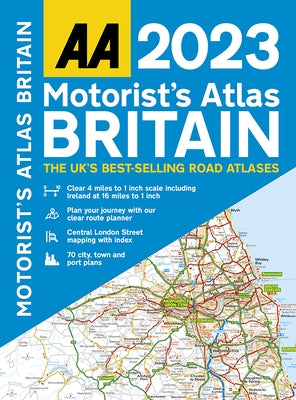 Motorists Atlas Britain 2023 Sp by Aa Publishing, Aa Publishing