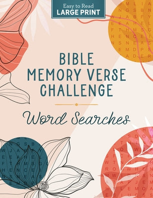 Bible Memory Verse Challenge Word Searches Large Print by Compiled by Barbour Staff