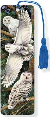 Snowy Owl 3-D Bookmark by Peter Pauper Press, Inc