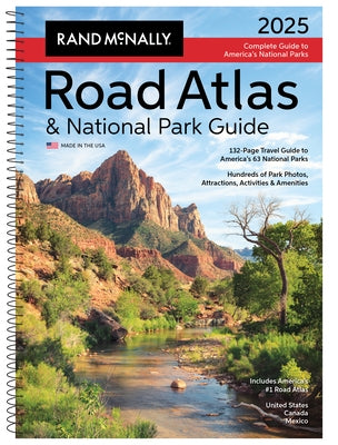 Rand McNally 2025 Road Atlas & National Park Guide by Rand McNally