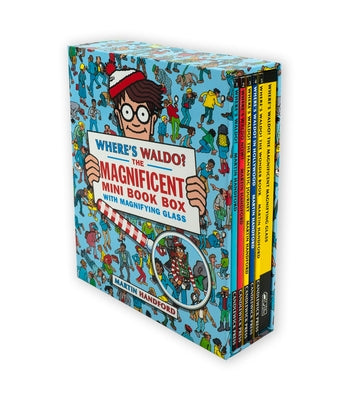 Where's Waldo? the Magnificent Mini Boxed Set: (A Compact, Travel-Sized Box Set of 5 Hidden Object Activity Books, Packed with Search & Find Puzzle Ad by Handford, Martin