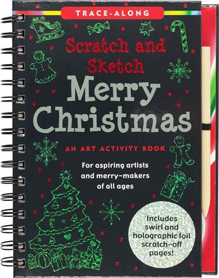 Scratch & Sketch Merry Christmas (Trace Along) by Peter Pauper Press Inc