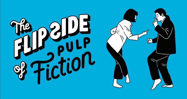 The Flip Side of Pulp Fiction: A Movie Flipbook by Little White Lies