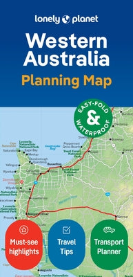 Lonely Planet Western Australia Planning Map by Planet, Lonely