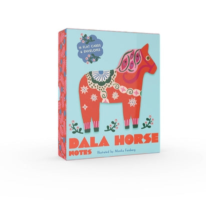 Dala Horse Notes: 16 Flat Cards and 16 Envelopes by Chronicle Books, Chronicle