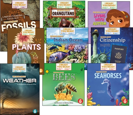 I Read You Read Single Book Complete Collection by Crabtree and Publishing, Seahorse