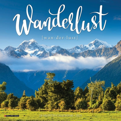 Wanderlust 2025 7 X 7 Mini Wall Calendar by Willow Creek Press