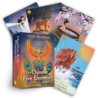 The Chinese Five Elements Oracle: A 60-Card Deck and Guidebook by Iskandar, Vicki