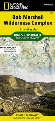 Bob Marshall Wilderness Map by National Geographic Maps