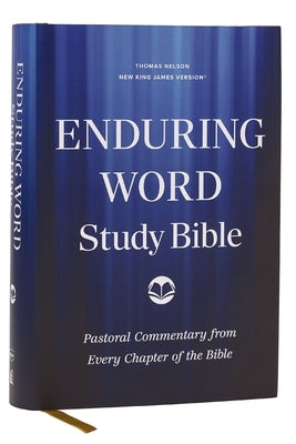 Enduring Word Study Bible: Pastoral Commentary from Every Chapter of the Bible (Nkjv, Hardcover, Red Letter, Comfort Print) by Guzik, David