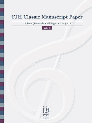 Fjh Classic Manuscript Paper No. 3 by McLean, Edwin