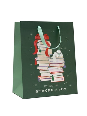 Stacks of Joy Gift Bag (Large) by Out of Print