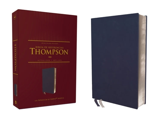 Reina Valera Revisada, Biblia de Referencia Thompson, Leathersoft, Azul Añil, Palabras de Jesús En Rojo by Thompson, Charles