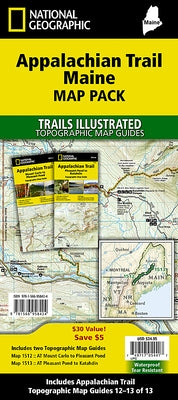 Appalachian Trail: Maine [Map Pack Bundle] by National Geographic Maps