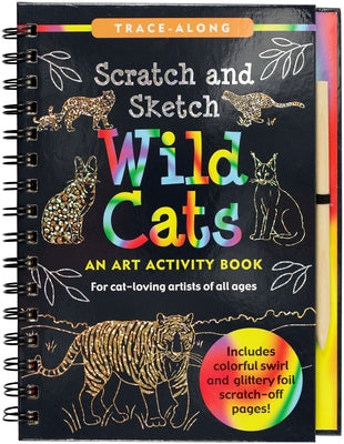 Scratch & Sketch(tm) Wild Cats (Trace Along) by Peter Pauper Press, Inc