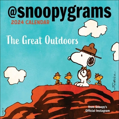 Peanuts 2024 Mini Wall Calendar: The Great Outdoors by Peanuts Worldwide LLC