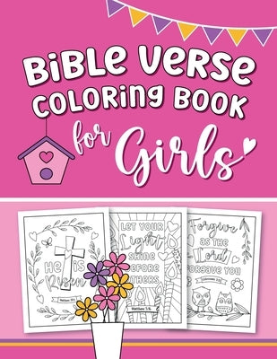 Bible Verse Coloring Book for Girls by The Joyful Way Books