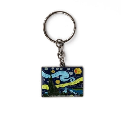 Keychain - Starry Night - Van Gogh by Today Is Art Day