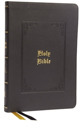 KJV Holy Bible: Large Print Thinline, Black Leathersoft, Red Letter, Comfort Print: King James Version by Thomas Nelson