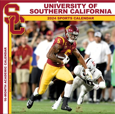 Usc Trojans 2024 12x12 Team Wall Calendar by Turner Sports