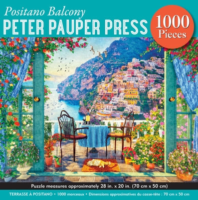 Positano Balcony 1000-Piece Puzzle by Peter Pauper Press