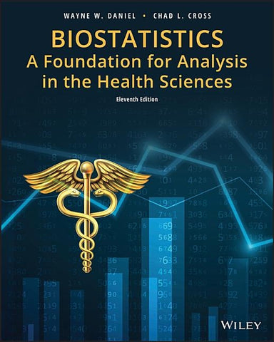 Biostatistics: A Foundation for Analysis in the Health Sciences by Daniel, Wayne W.