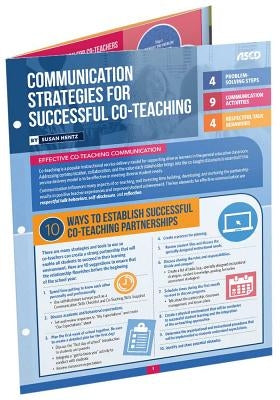 Communication Strategies for Successful Co-Teaching (Quick Reference Guide) by Hentz, Susan