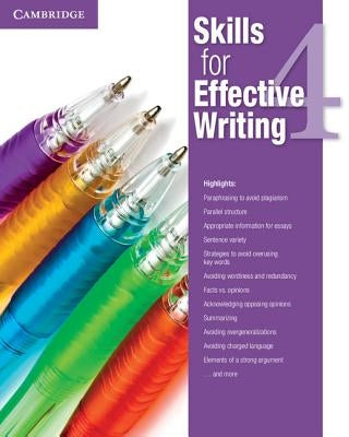 Skills for Effective Writing Level 4 Student's Book by Various