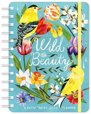 Katie Daisy 2024 Weekly Planner: Wild Beauty by Amber Lotus Publishing