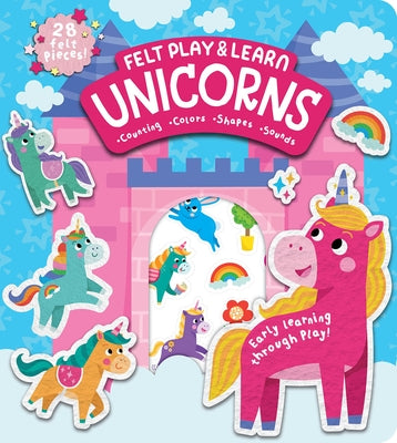 Felt Play & Learn Unicorns by Barker, Alice