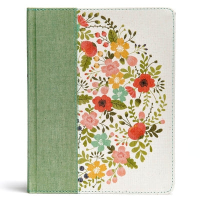 CSB Notetaking Bible, Sage Cloth Over Board by Csb Bibles by Holman