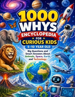 1000 Whys Encyclopedia for Curious Kids (5-10 years old): Big Questions and Smart Answers about Animals, Space and Technology by Dr Saraha Serhani