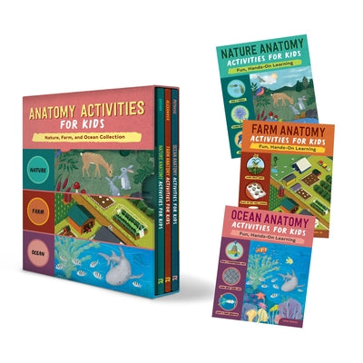 The Anatomy Collection for Kids Box Set: Nature, Farm, and Ocean Collection by Rockridge Press