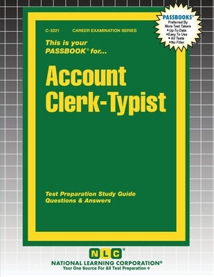 Account Clerk-Typist by Passbooks