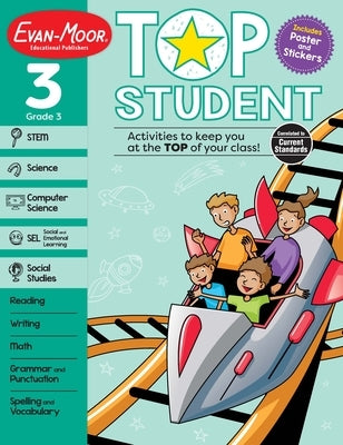 Top Student, Grade 3 Workbook by Evan-Moor Educational Publishers