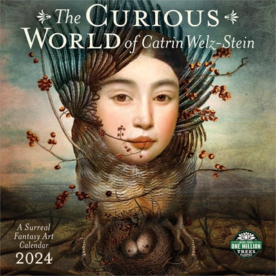 Curious World of Catrin Welz-Stein 2024 Wall Calendar by Amber Lotus Publishing