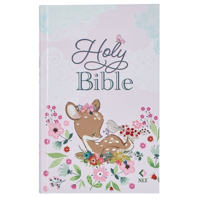 Bible NLT Infant (Hardcover, Pink) by Christian Art Gifts
