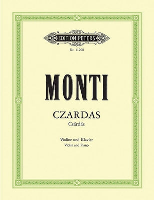 Czardas (Cs?rd?s) for Violin and Piano by Monti, Vittorio