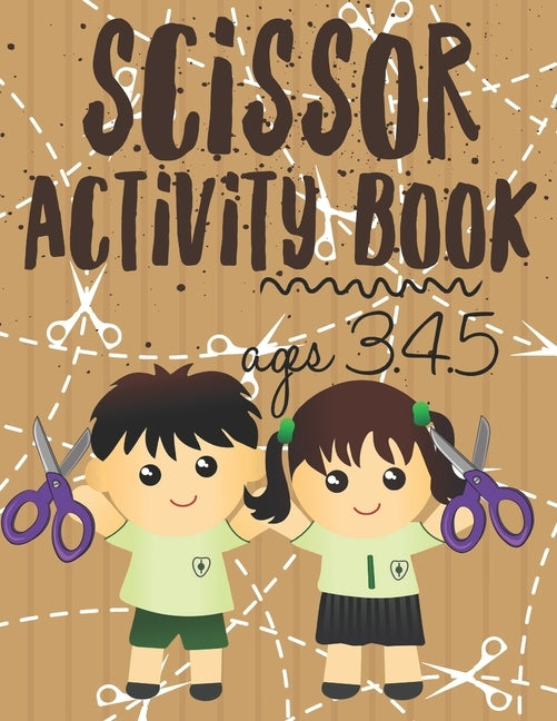 Scissor Activity Book: Scissor skills for preschoolers to kindergarteners ages 3.4.5, cut and glue workbook with 100 pages. by Education, Pixa