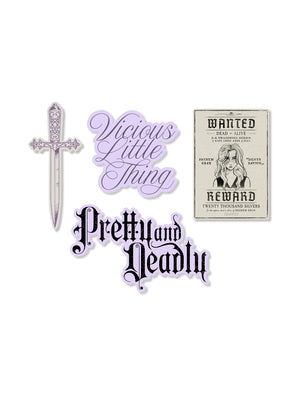 Lauren Roberts's Powerless Stickers - Sticker Set of 4 by Out of Print