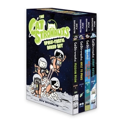 The Catstronauts Space-Tastic Boxed Set (Graphic Novel Boxed Set) by Brockington, Drew