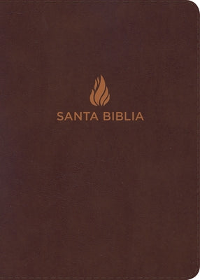 NVI Biblia Compacta Letra Grande Marrón, Piel Fabricada Con Índice by B&h Espa&#241;ol Editorial