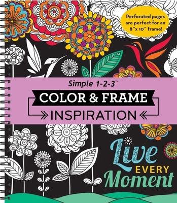 Color & Frame - Inspiration (Adult Coloring Book) by New Seasons