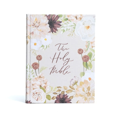 KJV Notetaking Bible, Large Print Hosanna Revival Edition, Blush Cloth-Over-Board by Holman Bible Publishers