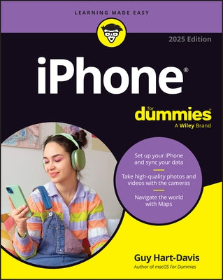 iPhone for Dummies, 2025 Edition by Hart-Davis, Guy