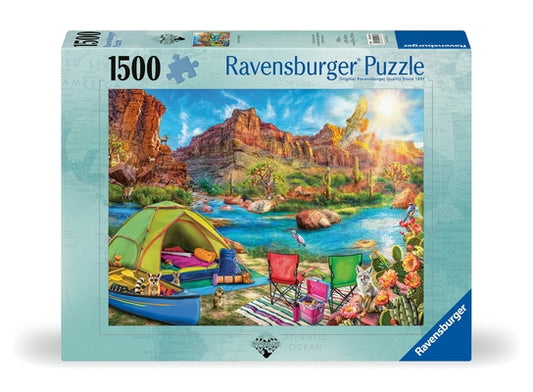 Canyon Camping 1500 PC Puzzle by Ravensburger