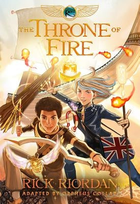 Kane Chronicles, The, Book Two: Throne of Fire: The Graphic Novel, The-The Kane Chronicles, Book Two by Riordan, Rick