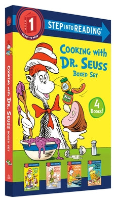 Cooking with Dr. Seuss Step Into Reading 4-Book Boxed Set: Cooking with the Cat; Cooking with the Grinch; Cooking with Sam-I-Am; Cooking with the Lora by Various