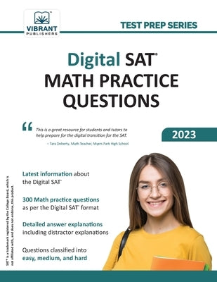 Digital SAT Math Practice Questions by Publishers, Vibrant