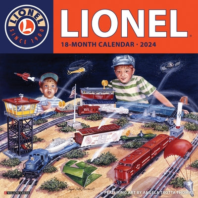 Lionel 2024 12 X 12 Wall Calendar by Willow Creek Press